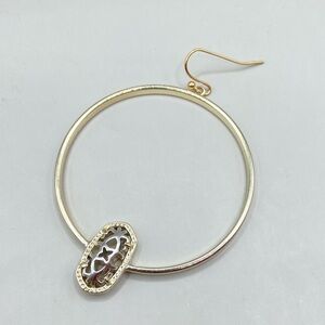 Kendra Scott Single Elora Frontal Hoop Earring